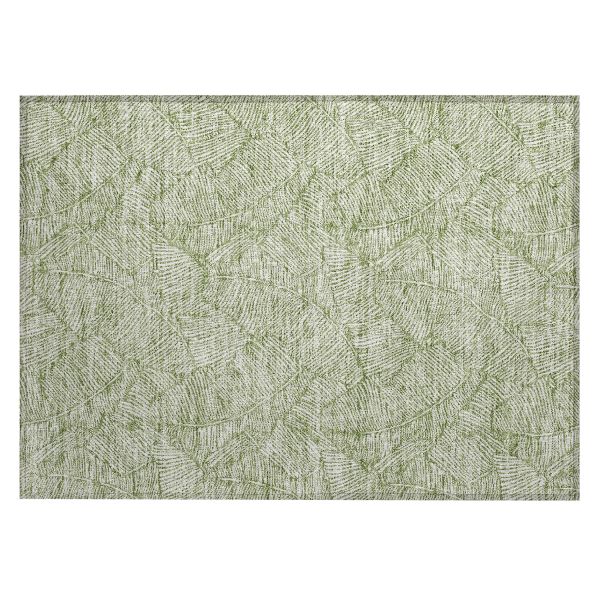 Addison Rugs Chantille Green 1'8" x 2'6"