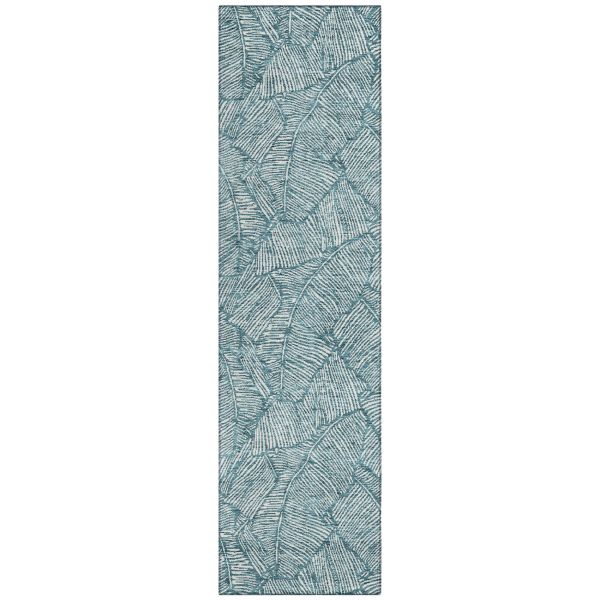 Addison Rugs Chantille Teal 2'3" x 7'6" Runner