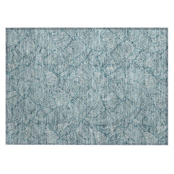 Addison Rugs Chantille Teal 1'8" x 2'6"