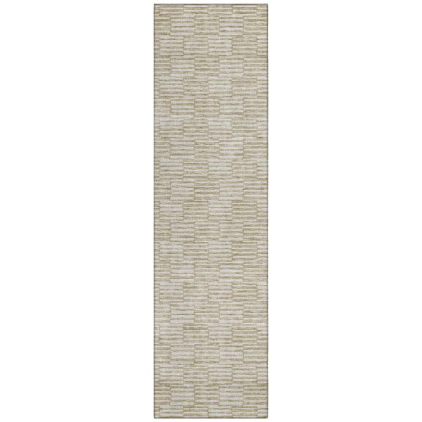 Addison Rugs Chantille Beige 2'3" x 7'6" Runner Collection