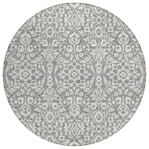 Addison Rugs Chantille Gray 8'0" x 8'0" Round