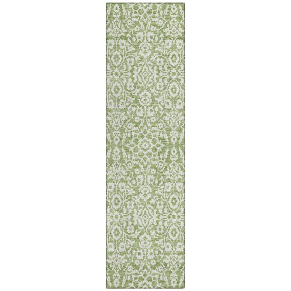 Addison Rugs Chantille Green 2'3" x 7'6" Runner