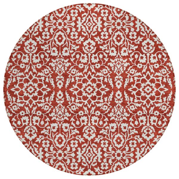 Addison Rugs Chantille Red 8'0" x 8'0" Round
