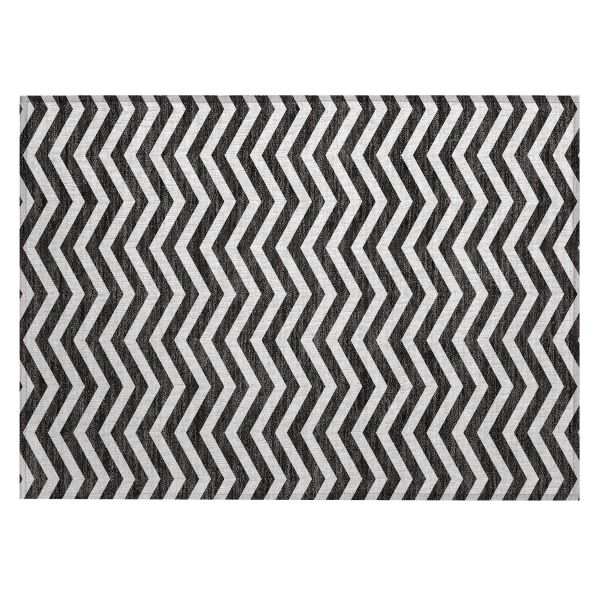 Addison Rugs Chantille Black 1'8" x 2'6"