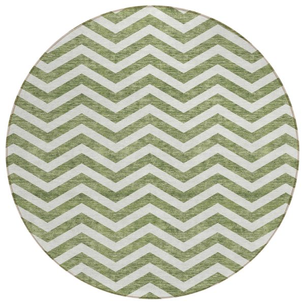 Addison Rugs Chantille Green 8'0" x 8'0" Round