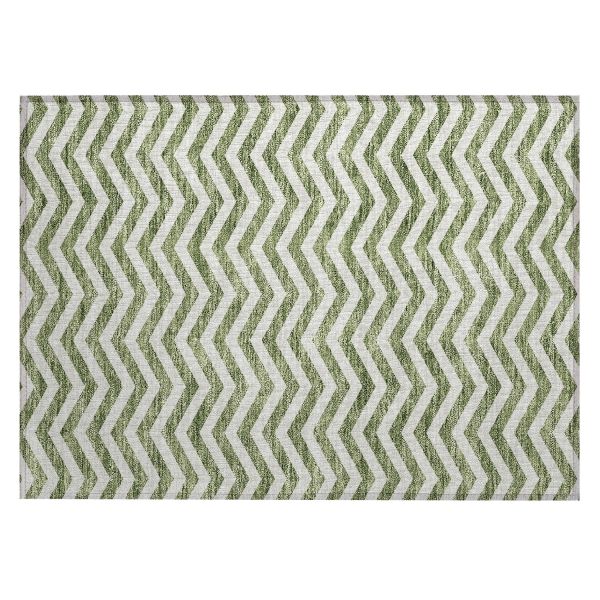 Addison Rugs Chantille Green 1'8" x 2'6"
