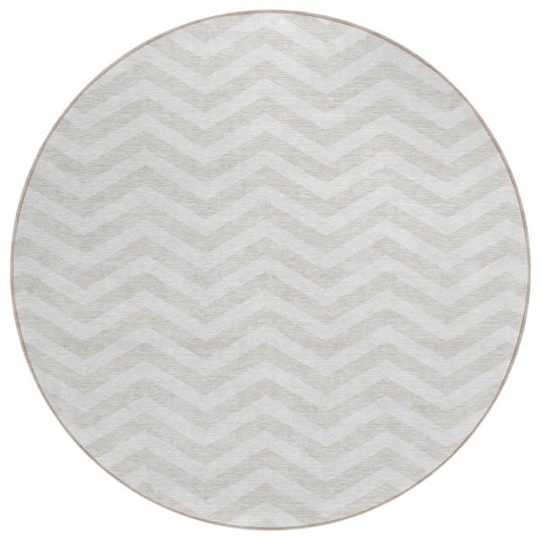 Addison Rugs Chantille Ivory 8'0" x 8'0" Round