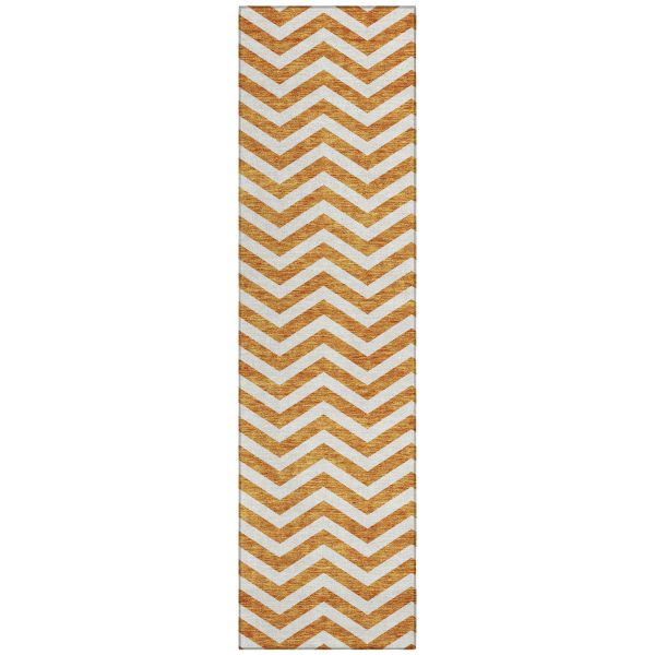 Addison Rugs Chantille Orange 2'3" x 7'6" Runner