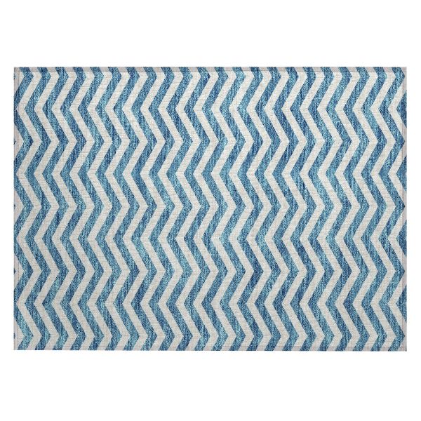 Addison Rugs Chantille Teal 1'8" x 2'6"