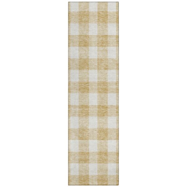 Addison Rugs Chantille Gold 2'3" x 7'6" Runner