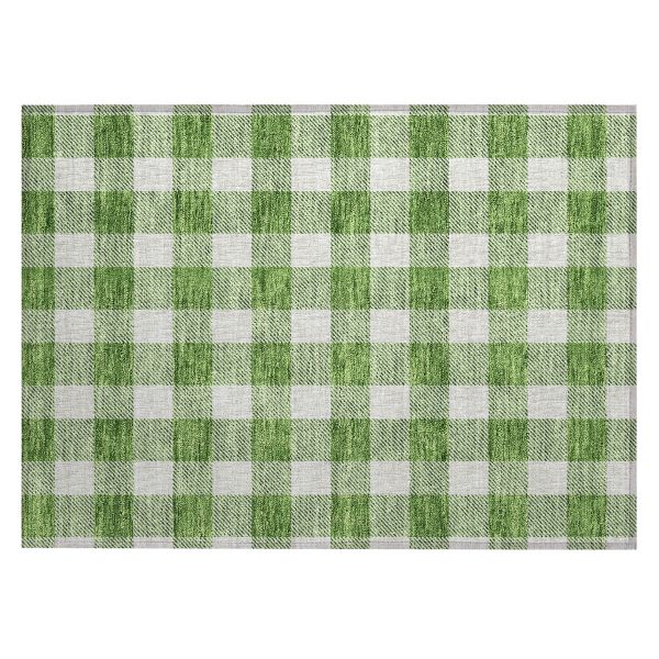 Addison Rugs Chantille Green 1'8" x 2'6"