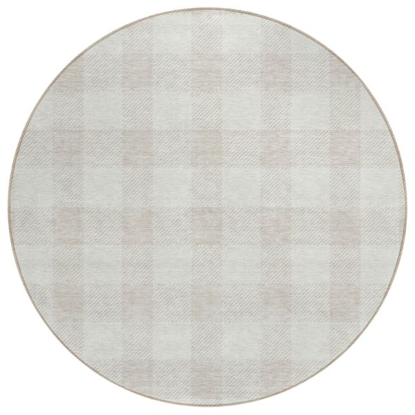 Addison Rugs Chantille Ivory 8'0" x 8'0" Round