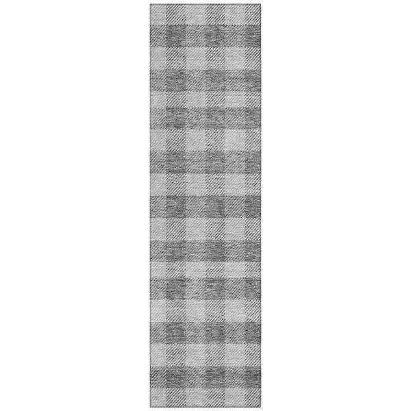 Addison Rugs Chantille Gray 2'3" x 7'6" Runner
