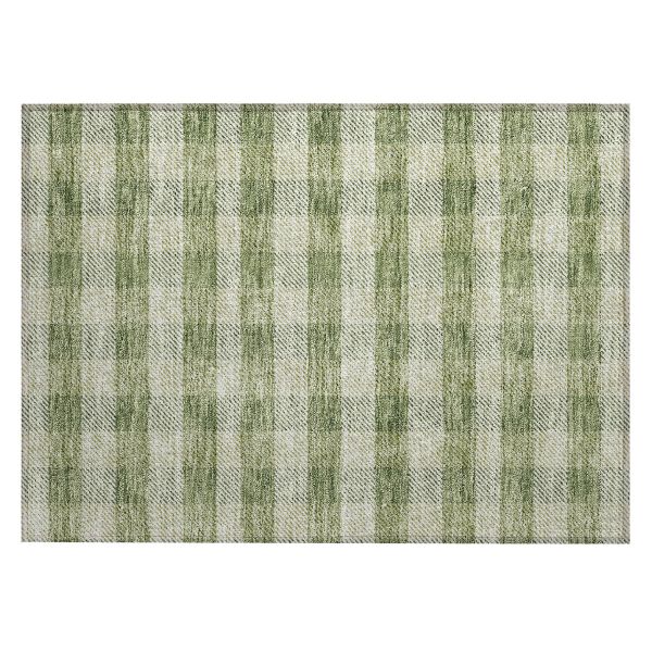 Addison Rugs Chantille Green 1'8" x 2'6"