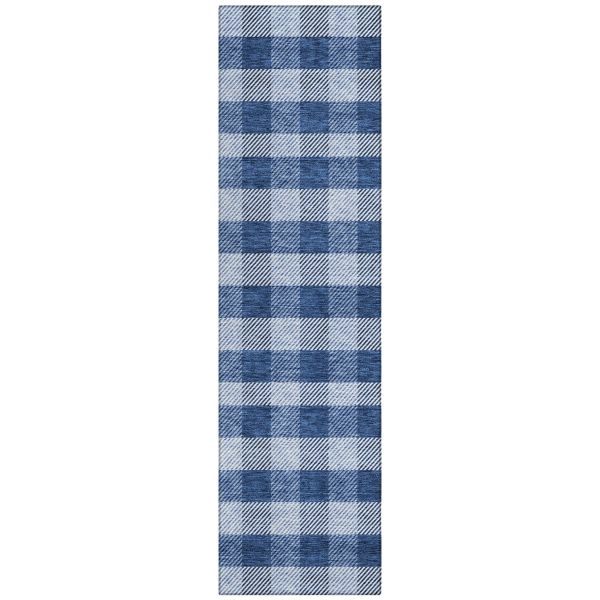 Addison Rugs Chantille Navy 2'3" x 7'6" Runner