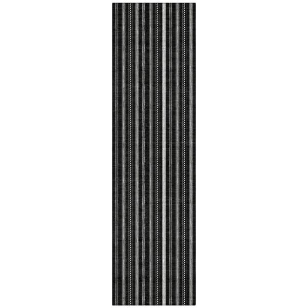 Addison Rugs Chantille Black 2'3" x 7'6" Runner