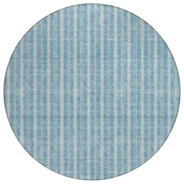 Addison Rugs Chantille Teal 8'0" x 8'0" Round
