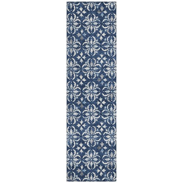 Addison Rugs Chantille Navy 2'3" x 7'6" Runner