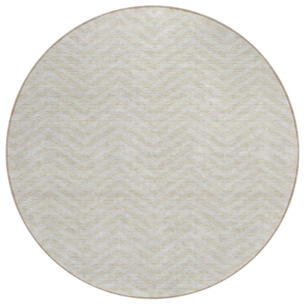 Addison Rugs Chantille Beige 8'0" x 8'0" Round