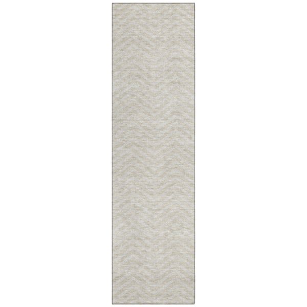 Addison Rugs Chantille Beige 2'3" x 7'6" Runner