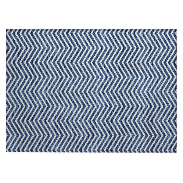 Addison Rugs Chantille Blue 1'8" x 2'6"