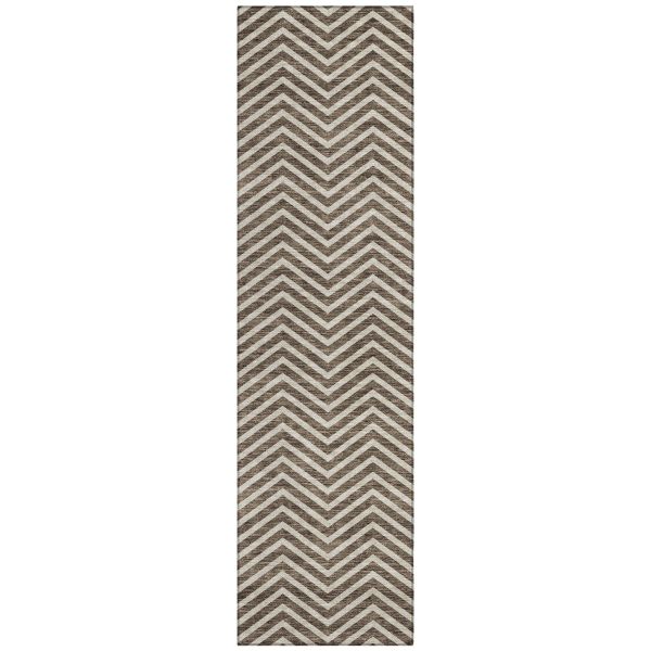 Addison Rugs Chantille Brown 2'3" x 7'6" Runner