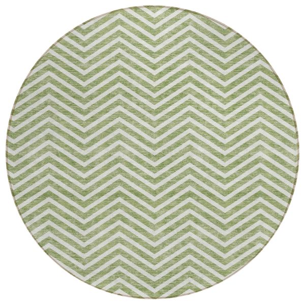Addison Rugs Chantille Green 8'0" x 8'0" Round
