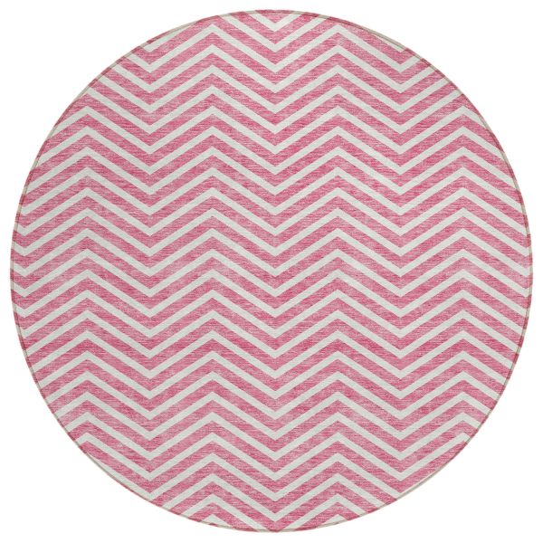 Addison Rugs Chantille Pink 8'0" x 8'0" Round