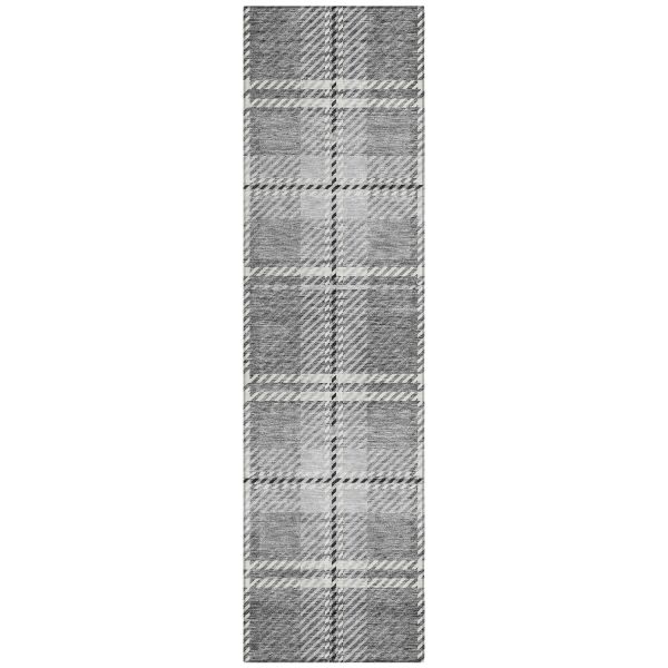 Addison Rugs Chantille Gray 2'3" x 7'6" Runner