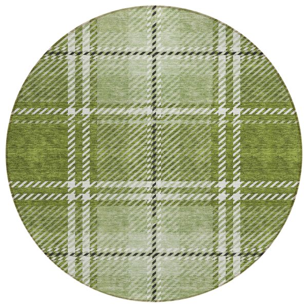 Addison Rugs Chantille Green 8'0" x 8'0" Round