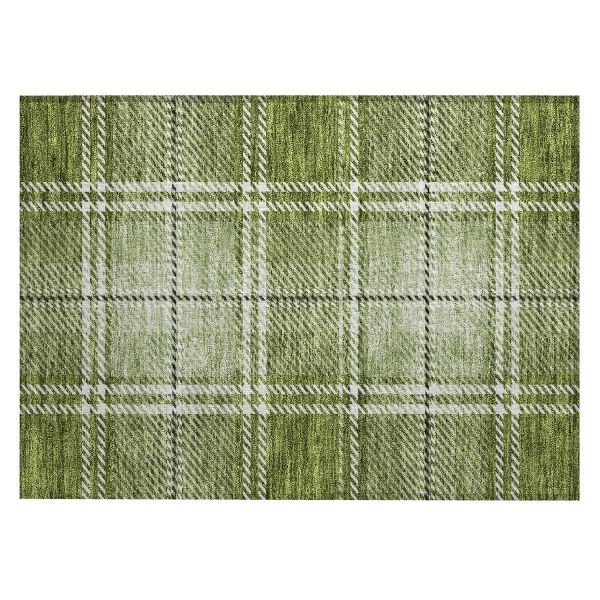 Addison Rugs Chantille Green 1'8" x 2'6"