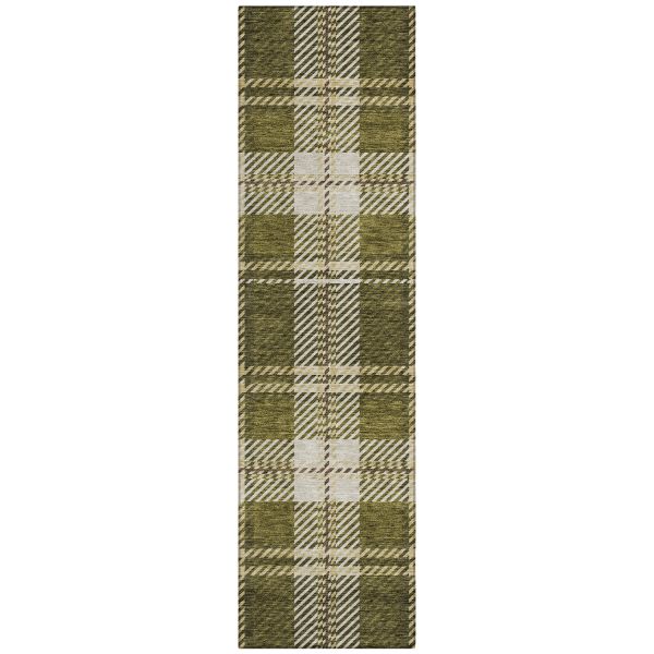 Addison Rugs Chantille Olive 2'3" x 7'6" Runner