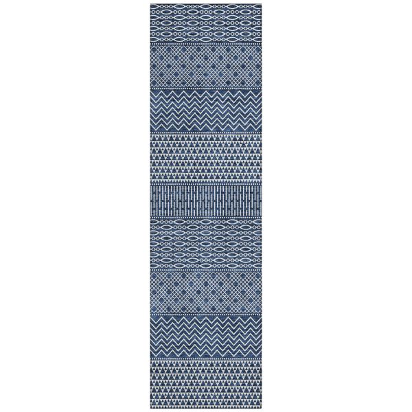 Addison Rugs Chantille Navy 2'3" x 7'6" Runner Collection