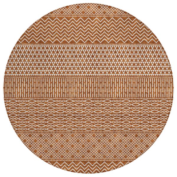 Addison Rugs Chantille Paprika 8'0" x 8'0" Round