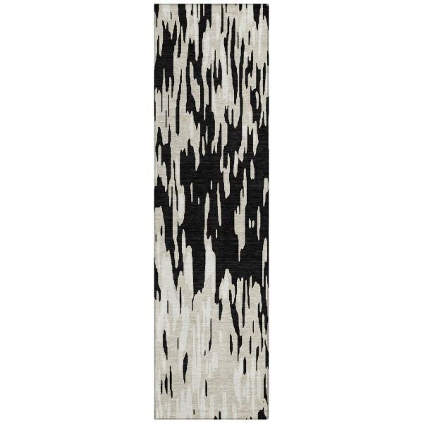 Addison Rugs Chantille Black 2'3" x 7'6" Runner