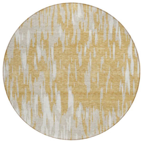 Addison Rugs Chantille Gold 8'0" x 8'0" Round