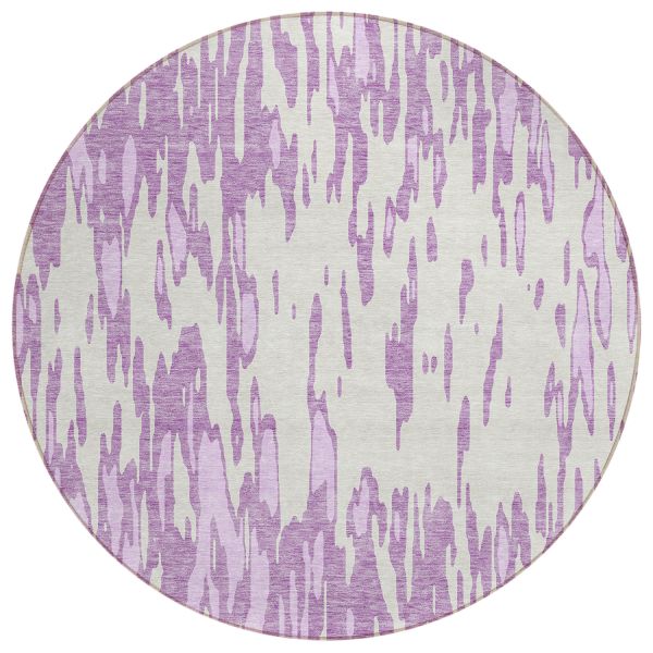 Addison Rugs Chantille Lavender 8'0" x 8'0" Round