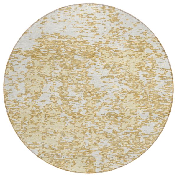 Addison Rugs Chantille Gold 8'0" x 8'0" Round