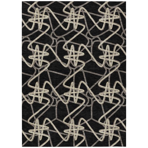 Addison Rugs Chantille Black 2'6" x 3'10" Collection