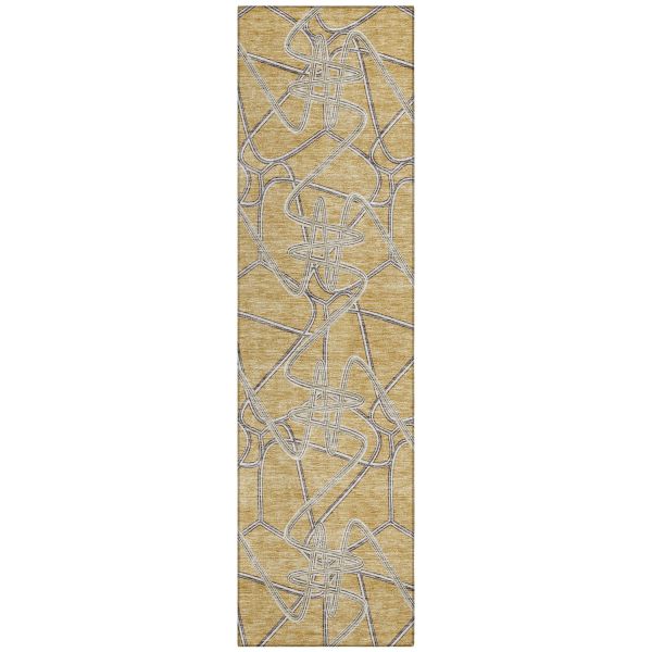Addison Rugs Chantille Gold 2'3" x 7'6" Runner