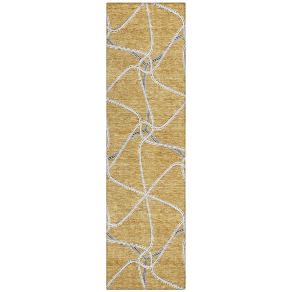 Addison Rugs Chantille Gold 2'3" x 7'6" Runner