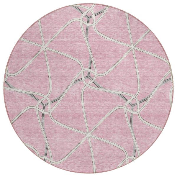 Addison Rugs Chantille Pink 8'0" x 8'0" Round