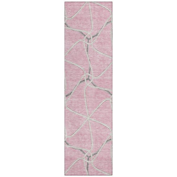 Addison Rugs Chantille Pink 2'3" x 7'6" Runner