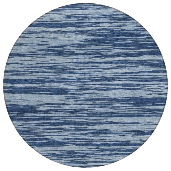 Addison Rugs Chantille Blue 8'0" x 8'0" Round