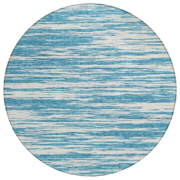 Addison Rugs Chantille Teal 8'0" x 8'0" Round