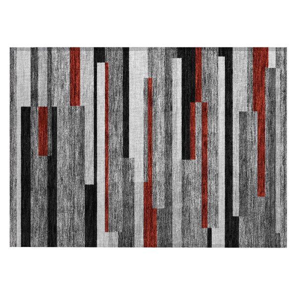 Addison Rugs Chantille Gray 1'8" x 2'6"