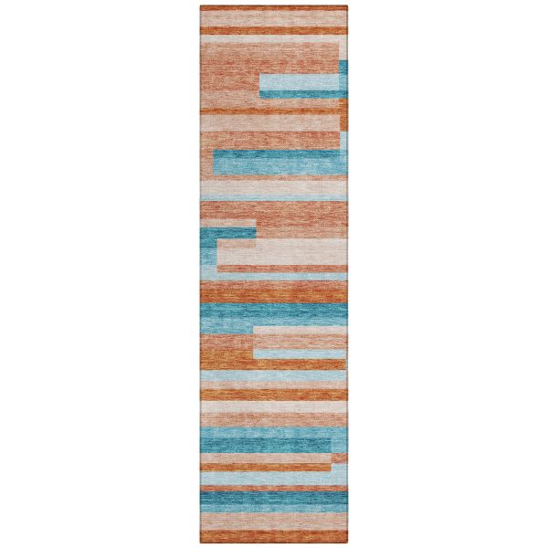Addison Rugs Chantille Orange 2'3" x 7'6" Runner