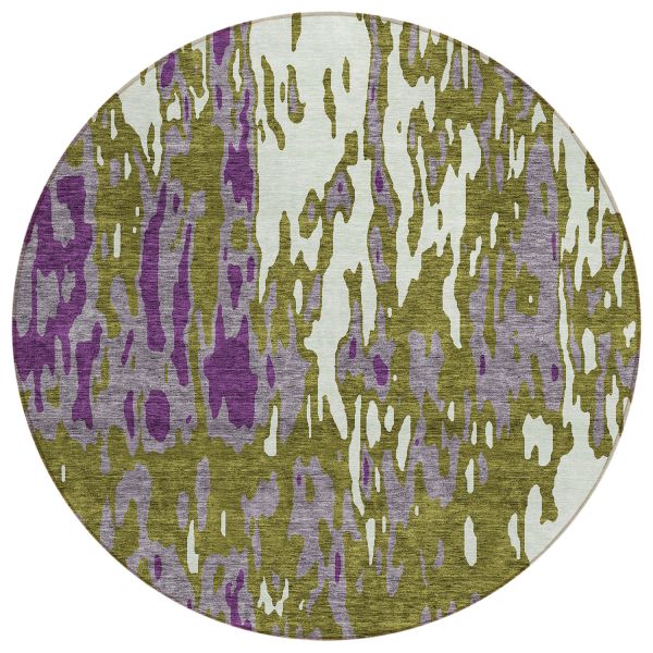 Addison Rugs Chantille Olive 8'0" x 8'0" Round