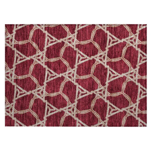 Addison Rugs Chantille Burgundy 1'8" x 2'6"