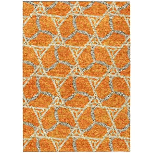 Addison Rugs Chantille Orange 5'0" x 7'6"